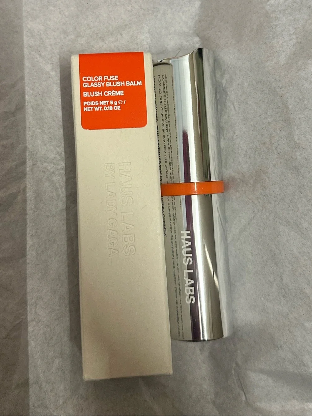 HAUS LABS- Color Fuse Glassy Blush Balm